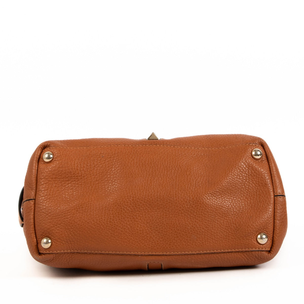 shop 100% authentic second hand Valentino Garavani Cognac Rock Stud Shoulder Bag on Labellov.com