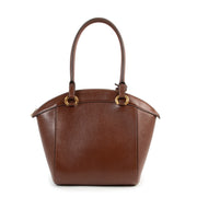 Achetez en ligne ce sac Delvaux brune Chestnut charme chez Labellov.Com