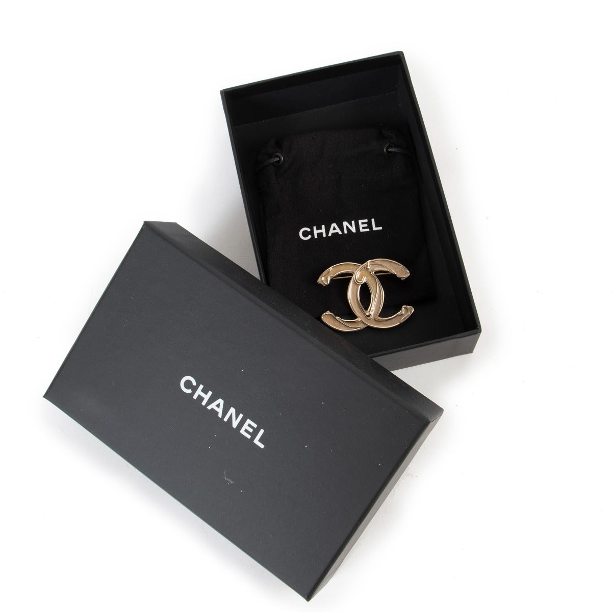 Chanel Spring 2010 CC Art Nouveau Enamel Brooch