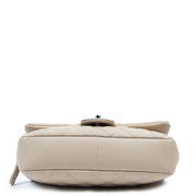 skip the waiting list shop online Chanel Beige Caviar Quilted Jumbo Easy Flap Bag