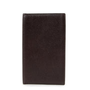 Delvaux Brown Leather Checkbook Holder