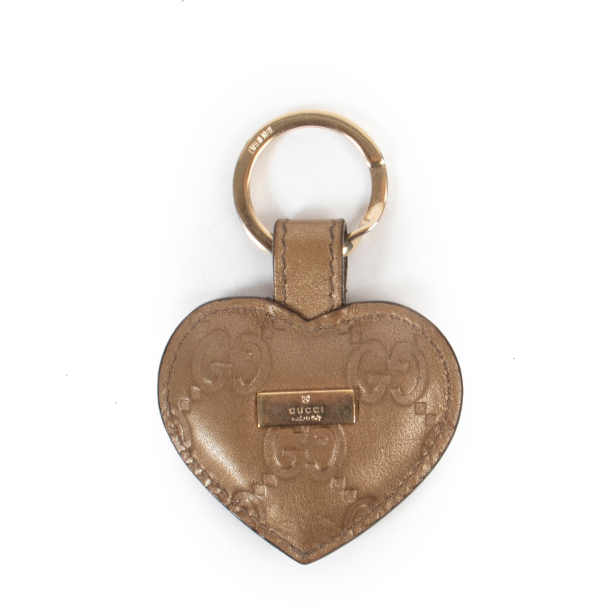 Gucci Gold Metallic Keychain