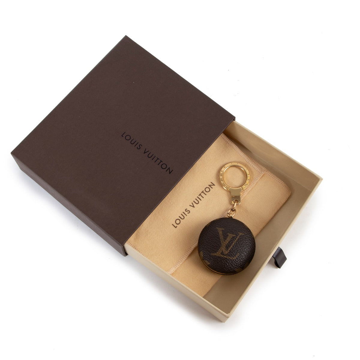Louis Vuitton Astropill Monogram Canvas LED Light Key Chain Bag Charm