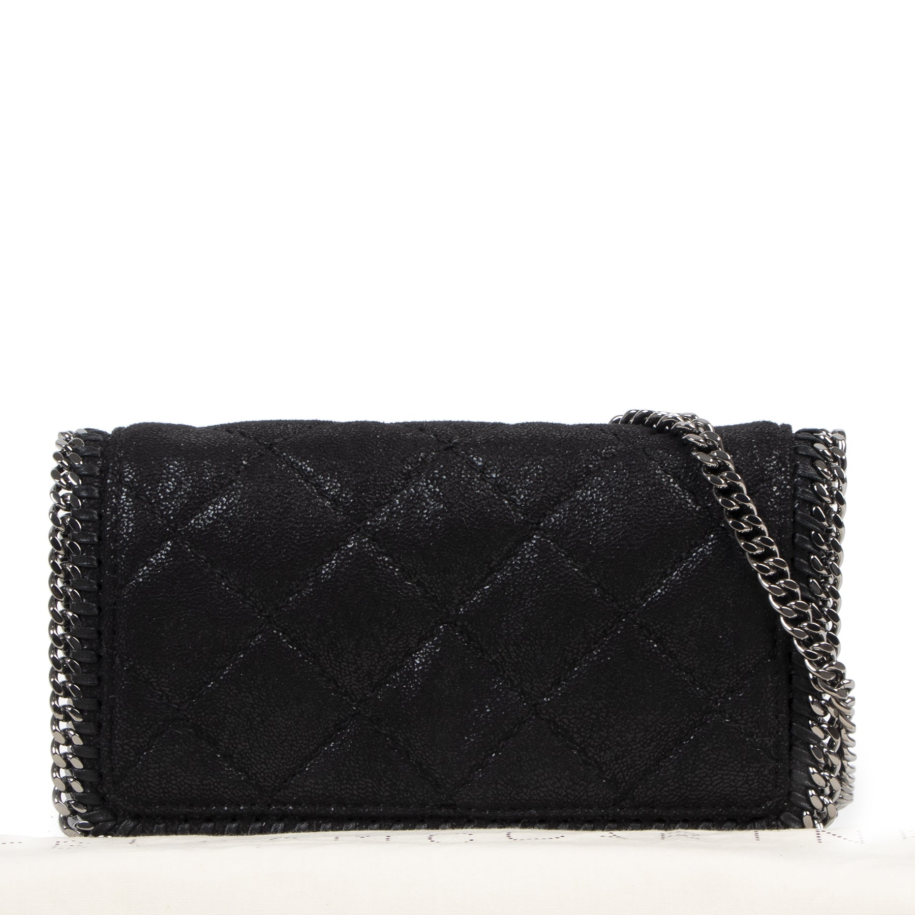 Authentic secondhand Stella McCartney Quilted Falabella Crossbody Bag designer bags fashion luxury vintage webshop safe secure online shopping