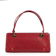 Authentieke Tweedehands Christian Dior Red Baguette Bag juiste prijs veilig online shoppen luxe merken webshop winkelen Antwerpen België mode fashion