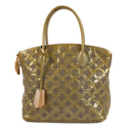Louis Vuitton Limited Edition Beige Monogram Fascination Lockit Bag
