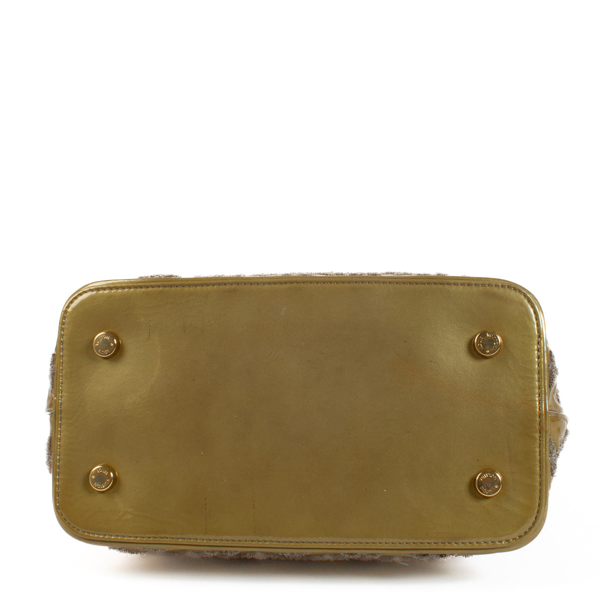 Louis Vuitton Limited Edition Beige Monogram Fascination Lockit Bag