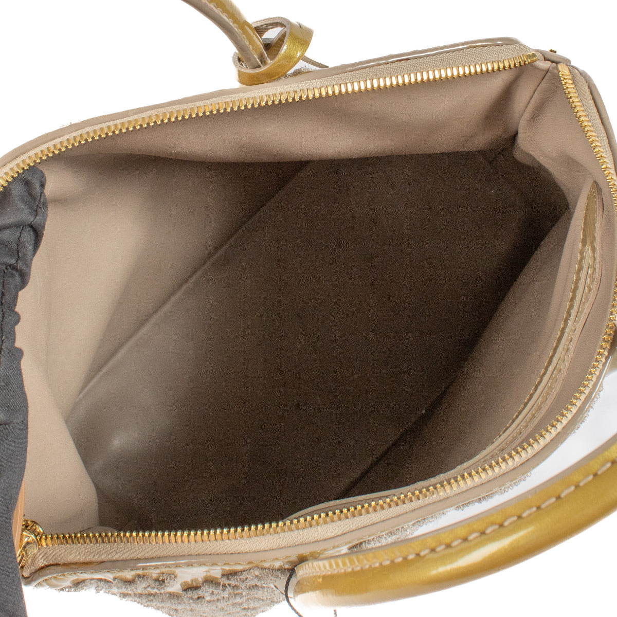Louis Vuitton Limited Edition Beige Monogram Fascination Lockit Bag
