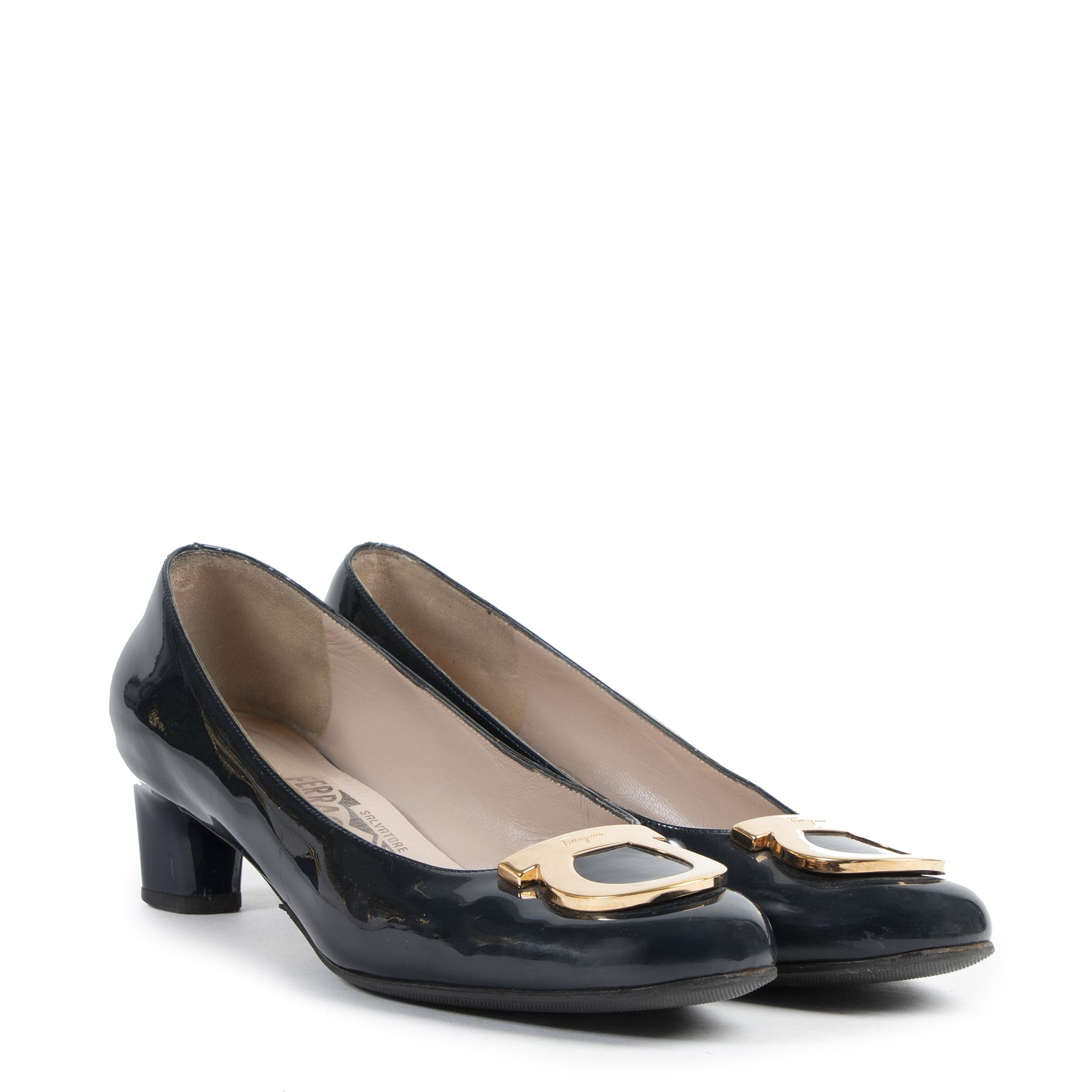 Authentique seconde-main vintage Ferragamo achète en ligne webshop LabelLOV