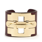 Authentic secondhand Tod's Leather Horsebit Bracelet designer accessories luxury vintage webshop fashion