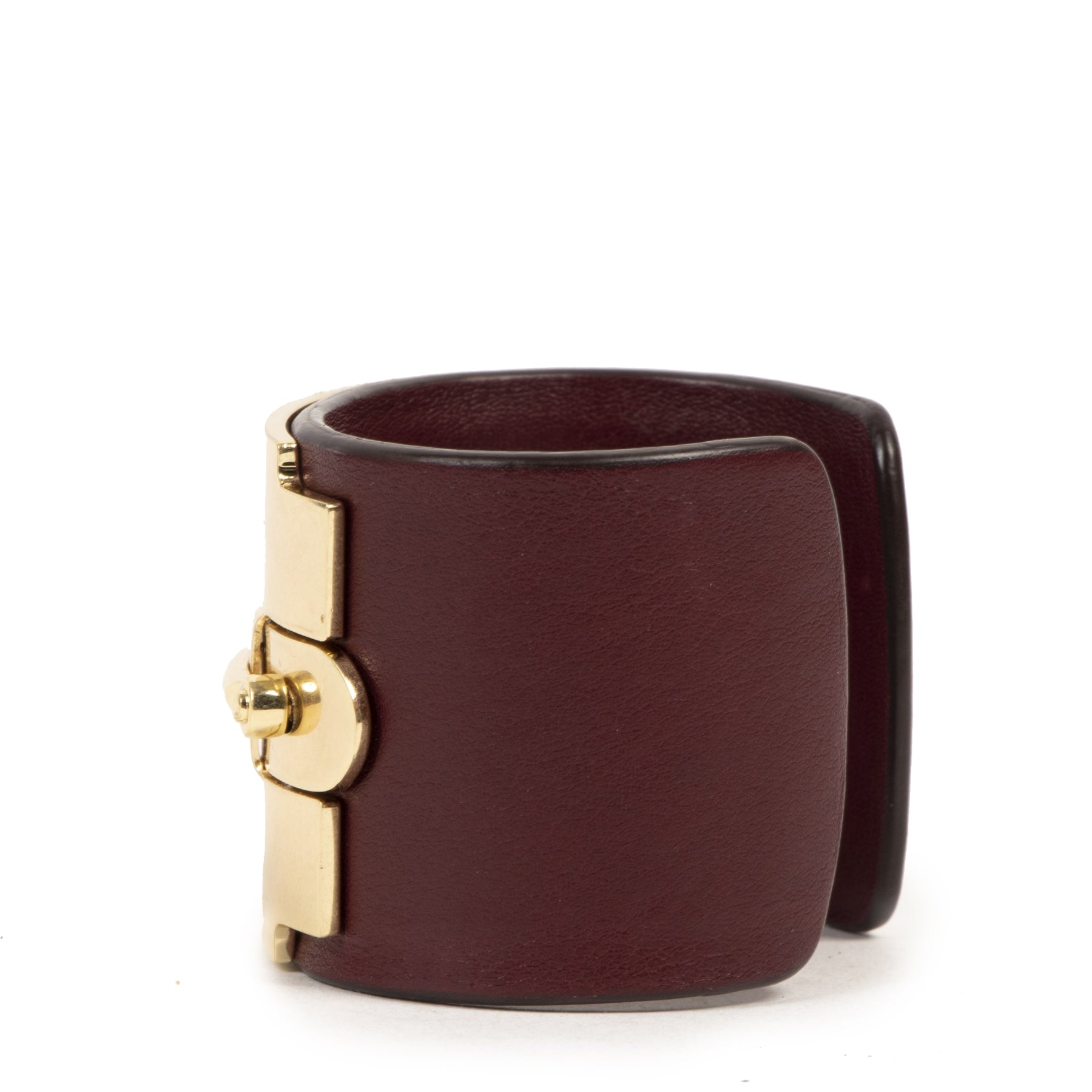 Authentieke Tweedehands Tod's Leather Horsebit Bracelet juiste prijs veilig online shoppen luxe merken webshop winkelen Antwerpen