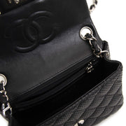 Authentique seconde main Chanel Mini Square Perforated Quilted Bag achète en ligne webshop LabelLOV