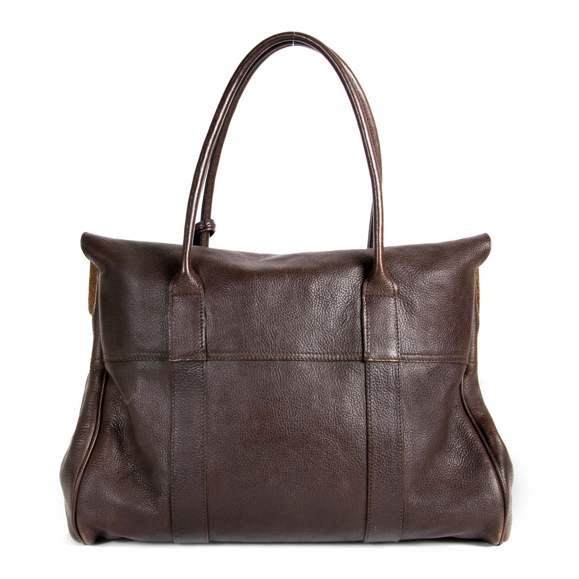 Mulberry Brown Leather Bayswater now for sale at labellov vintage fashion webshop belgium