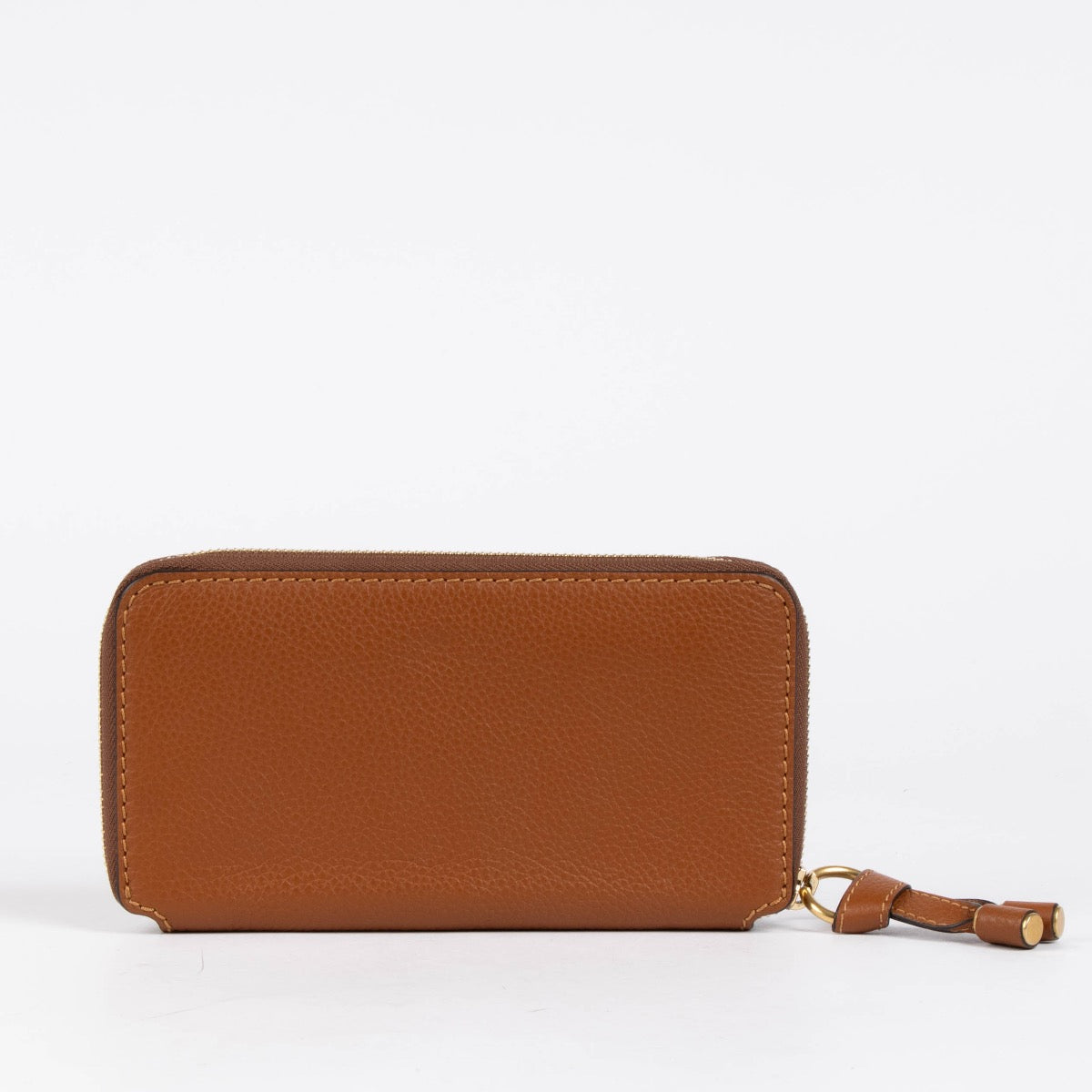 Authentic pre-loved Chloé Camel Leather Marcie Long Wallet on Labellov.com
