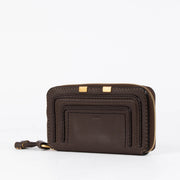 Authentic pre-loved Chloé Brown Leather Marcie Long Wallet on Labellov.com