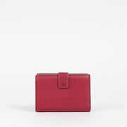 Authentic pre-loved Delvaux Framboise Taurillon Soft Daily D Wallet on Labellov.com