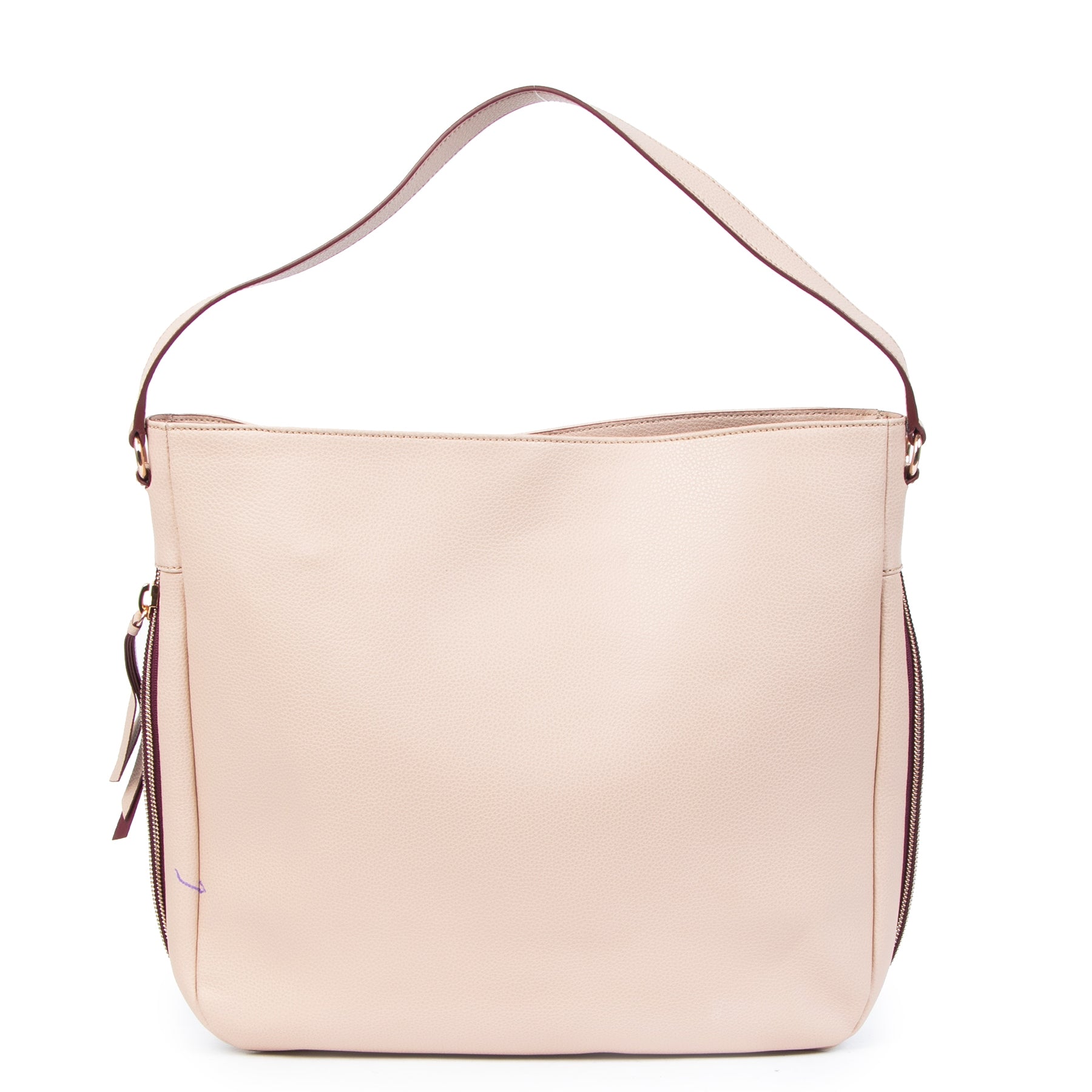 acheter en ligne seconde main Hogan Dusty Pink Zipper Tote