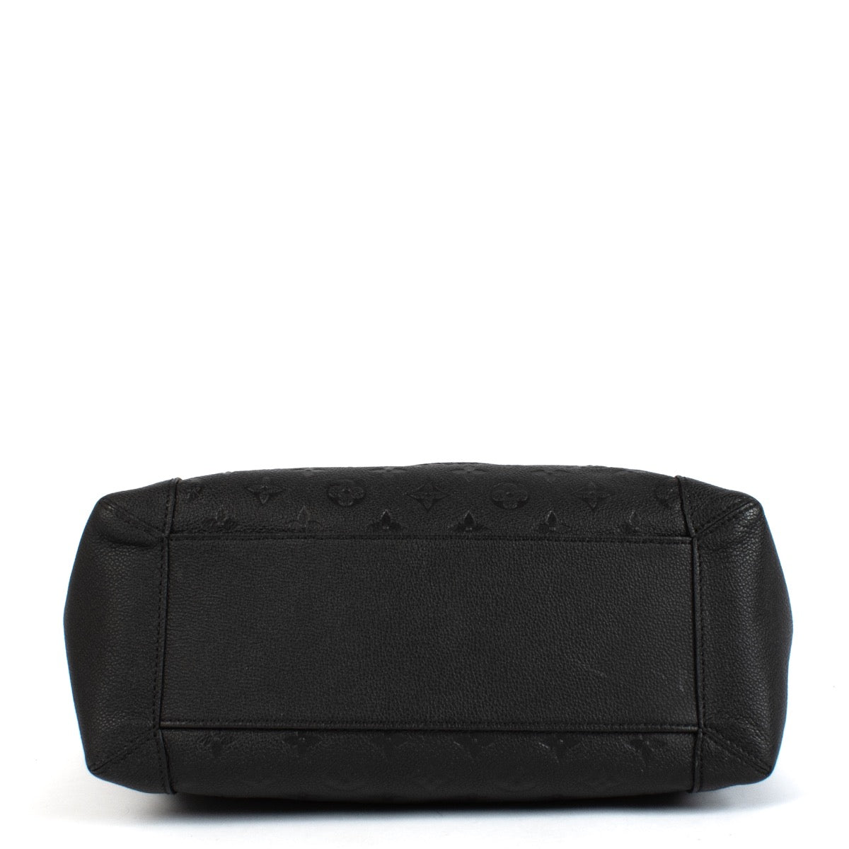 shop 100% authentic second hand Louis Vuitton Black Monogram Empreinte Bagatelle Bag on Labellov.com