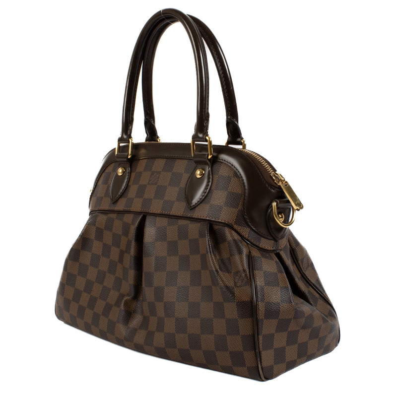 Shop 100% Louis Vuitton Damier Ebene Trevi Top Handle Bag at Labellov.com.