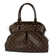 Shop 100% Louis Vuitton Damier Ebene Trevi Top Handle Bag at Labellov.com.