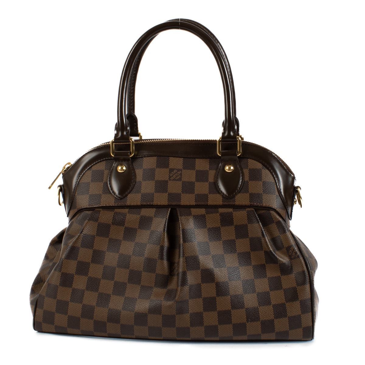 Shop 100% Louis Vuitton Damier Ebene Trevi Top Handle Bag at Labellov.com.