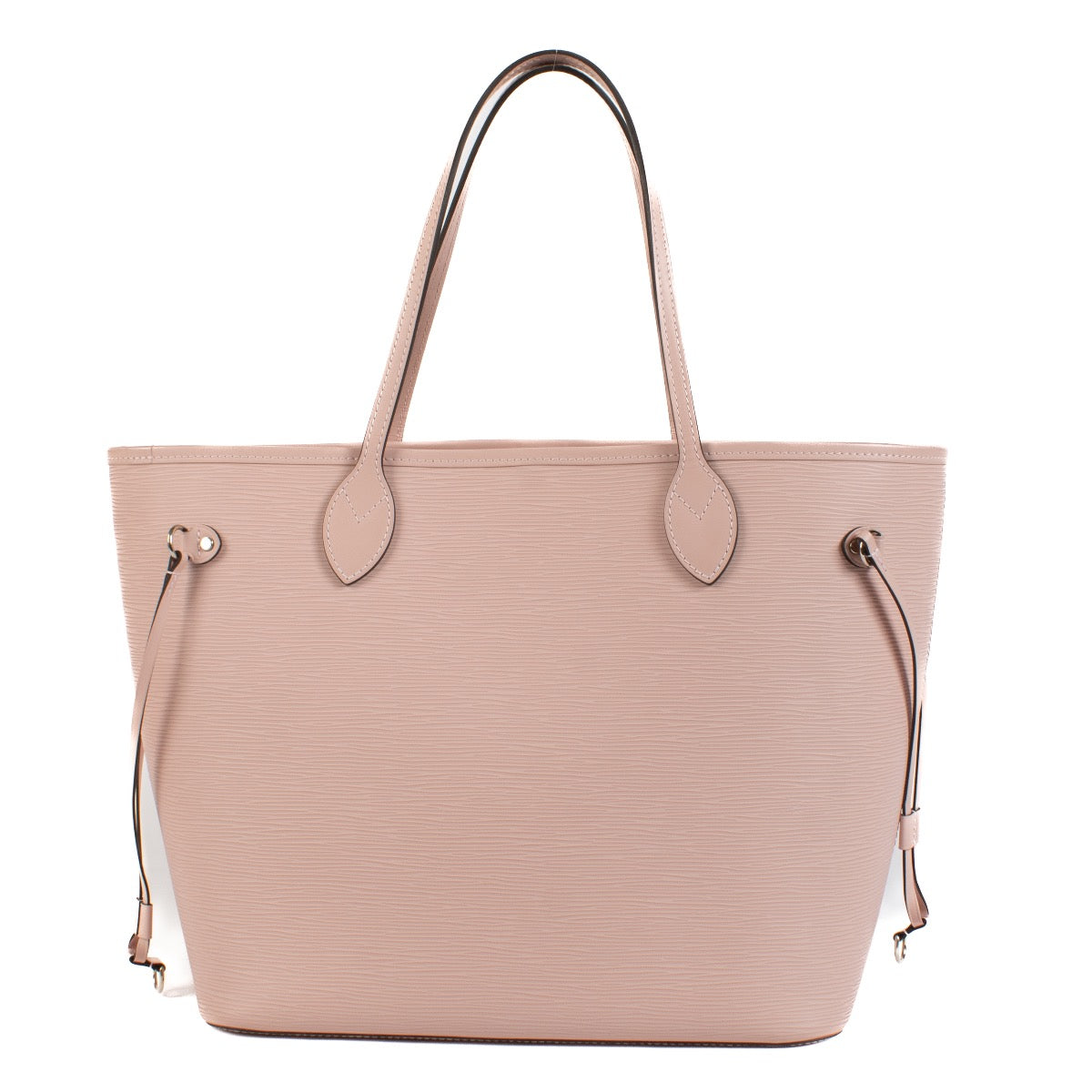 Shop safe online at Labellov in Antwerp, Brussels and Knokke this 100% authentic second hand Louis Vuitton Pink Epi Leather Neverfull MM Shoulder Bag