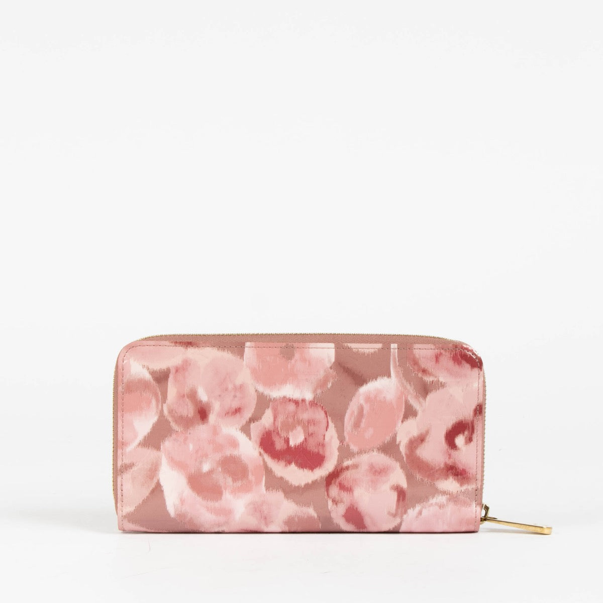 Authentic pre-loved Louis Vuitton Pink Monogram Vernis Ikat Flower Zippy Wallet on Labellov.com