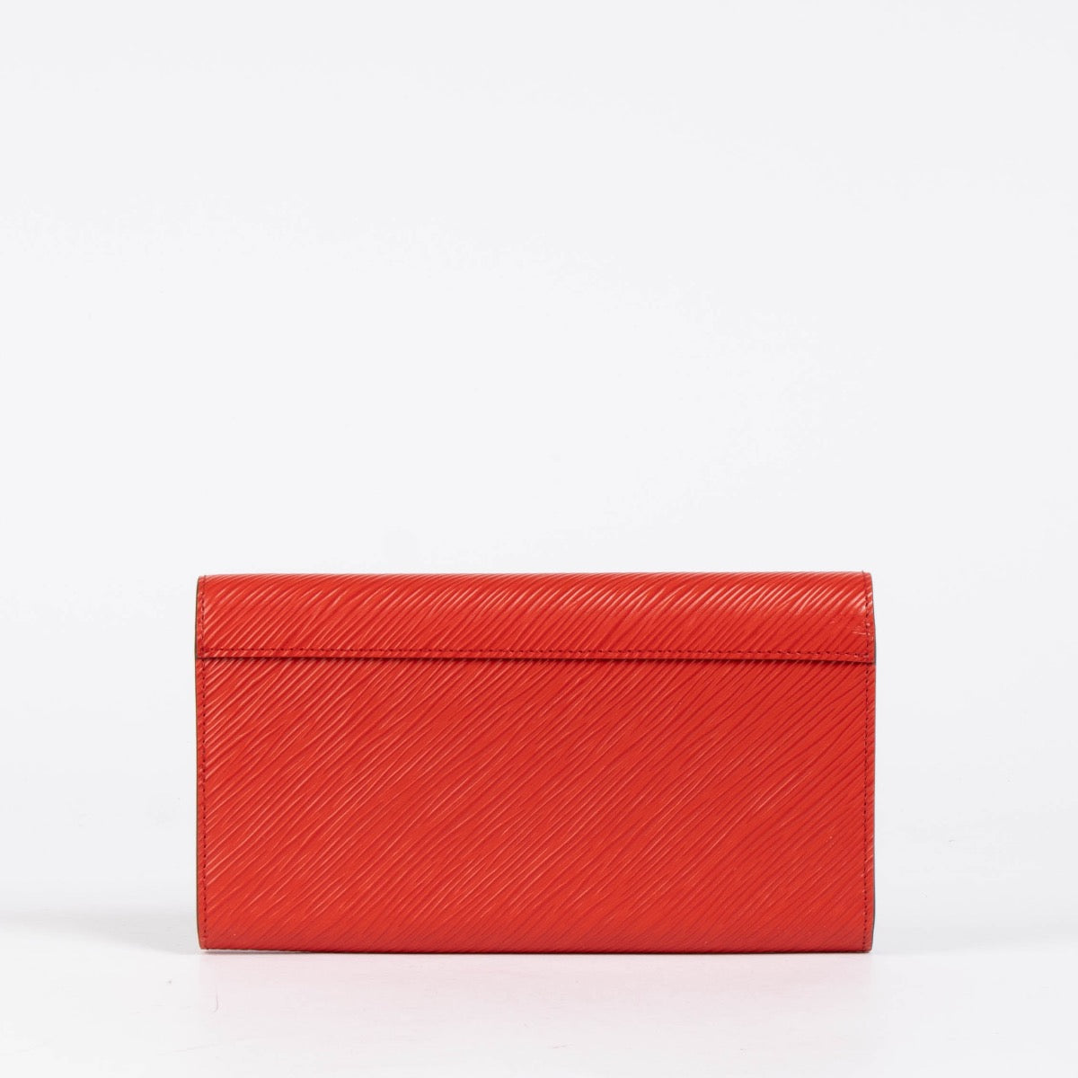 Authentic pre-loved Louis Vuitton Red Epi Leather Twist Wallet on Labellov.com