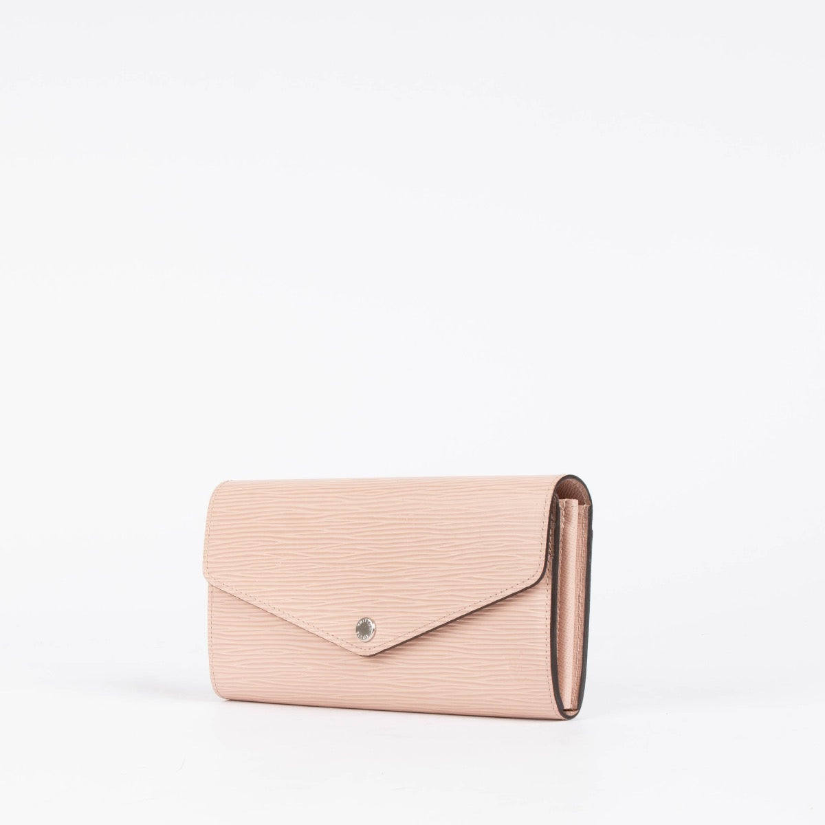 Authentic pre-loved Louis Vuitton Rose Ballarine Epi Leather Sarah Wallet on Labellov.com