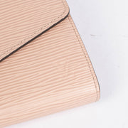 Authentic pre-loved Louis Vuitton Rose Ballarine Epi Leather Sarah Wallet on Labellov.com