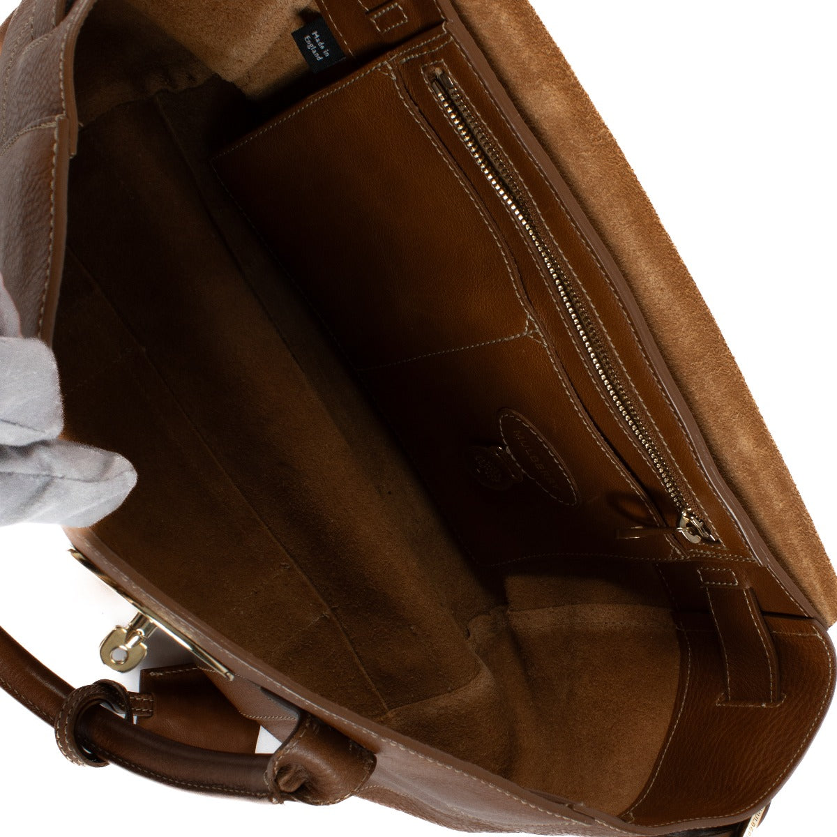 Shop safe online at Labellov in Antwerp, Brussels and Knokke this 100% authentic second hand Mulberry Bayswater Oak Legacy NVT Handbag