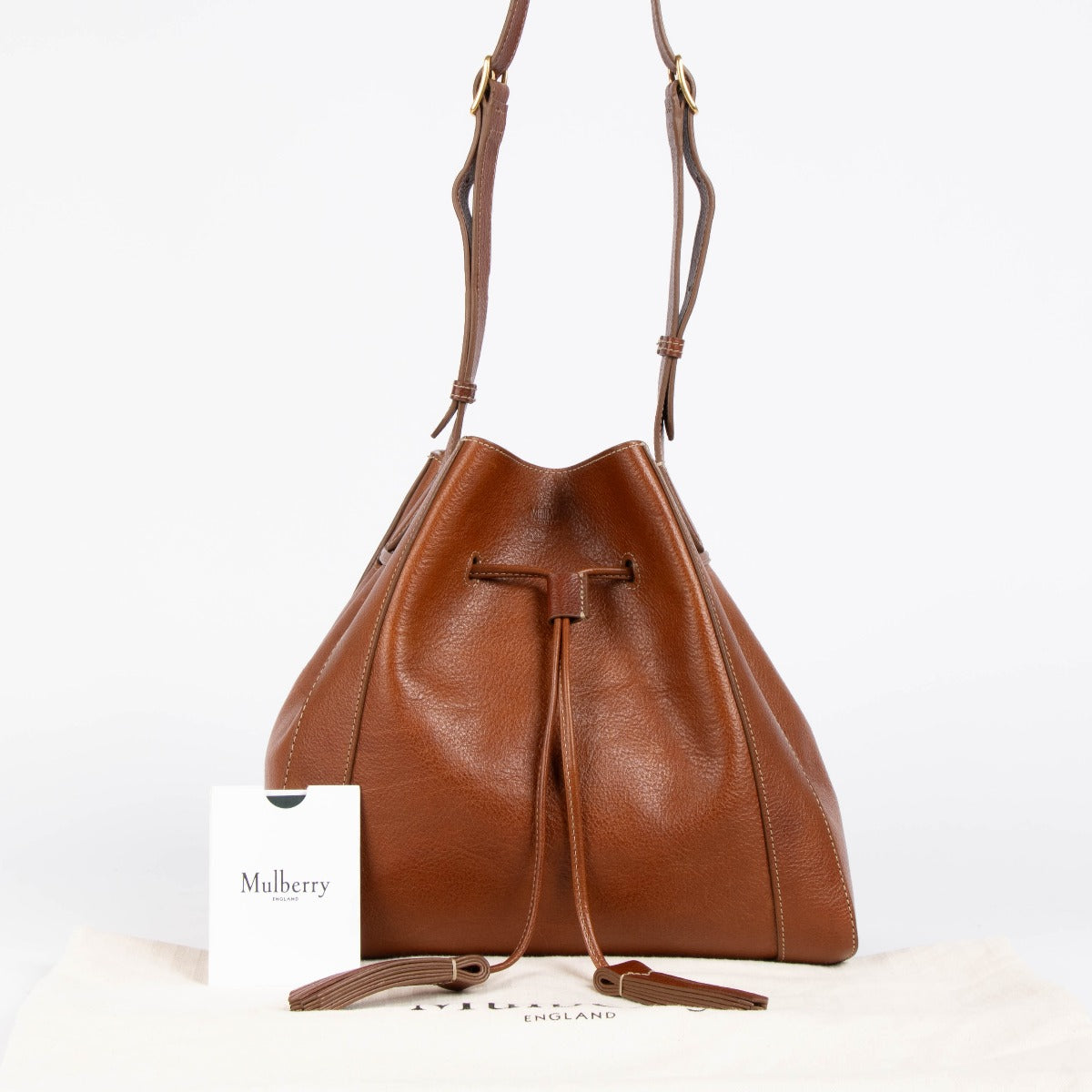 Shop this 100% authentic Mulberry Oak Legacy Nut Millie Tote Bag at Labellov.com