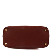 Shop 100% authentic Prada Burgundy Top Handle bag at Labellov.com.