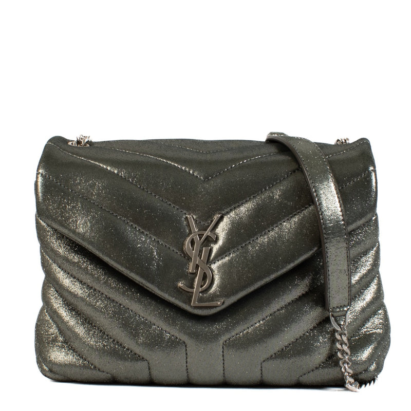 Shop 100% authentic Yves Saint Laurent Glitter Toy LouLou Bag at Labellov.com.