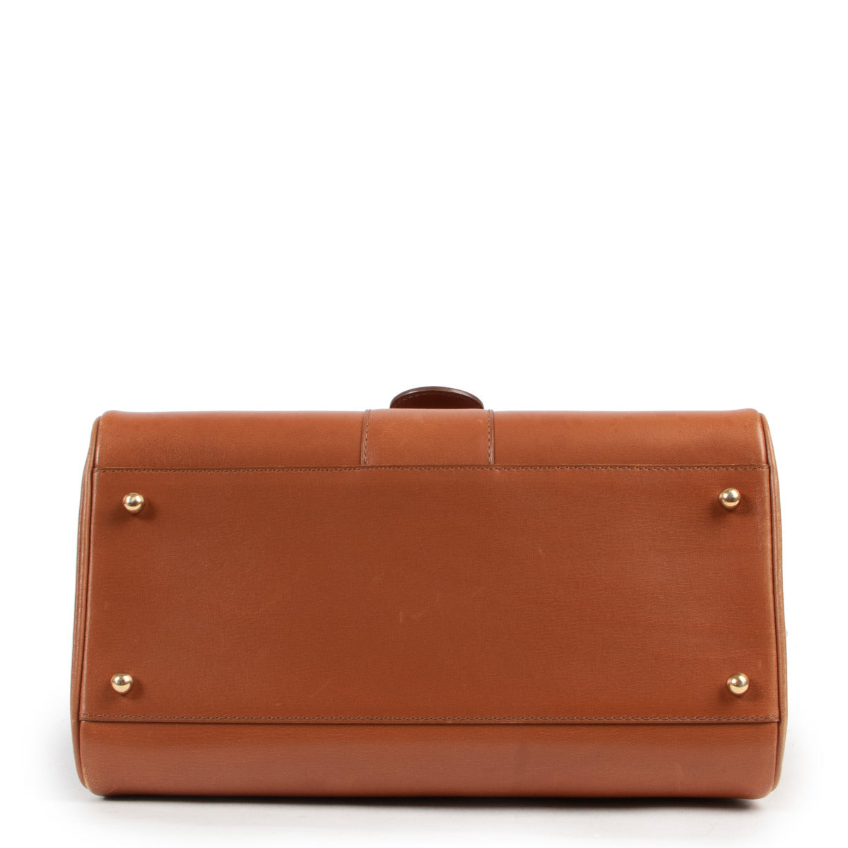 Delvaux Brillant PM Boxcalf Fauve GHW