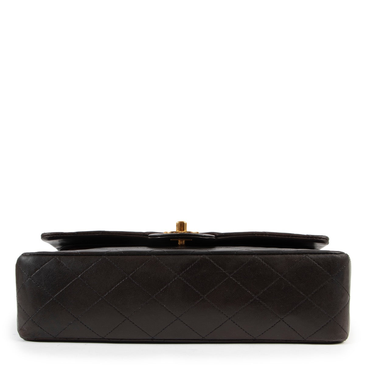 Chanel Vintage Brown Medium Classic Flap Bag
