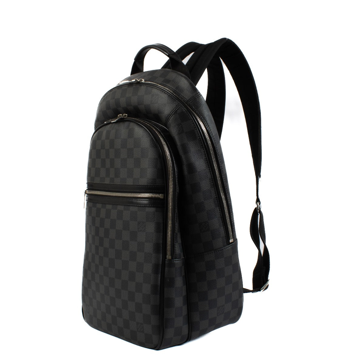 Shop authentic second hand Louis Vuitton Damier Graphite Michael Backpack on www.labellov.com