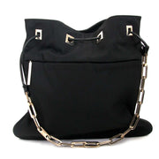 gucci black fabric metal chain shopper now for sale at labellov vintage fashion webshop belgium