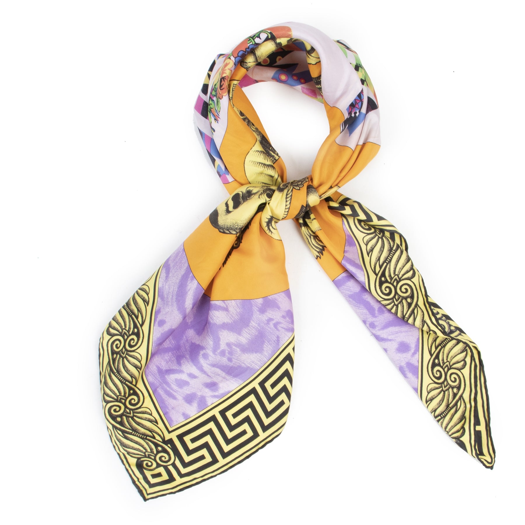 Versace Opera Balletto Teatro Cinema Silk Scarf