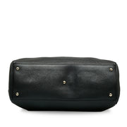 Shop safe online at Labellov in Antwerp, Brussels and Knokke this 100% authentic second hand Gucci Black Large Bamboo Top Handle Bag