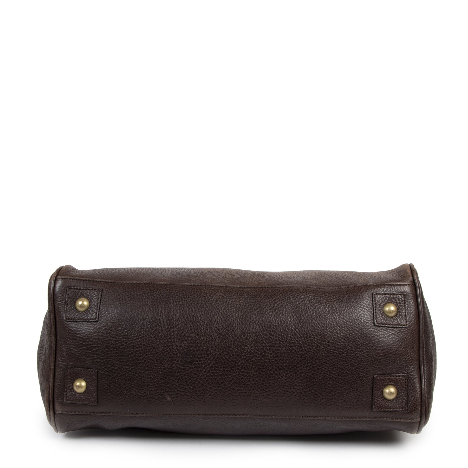Authentieke Tweedehands Mulberry Dark Brown Bayswater Tote Bag juiste prijs veilig online shoppen luxe merken webshop winkelen Antwerpen België mode fashion