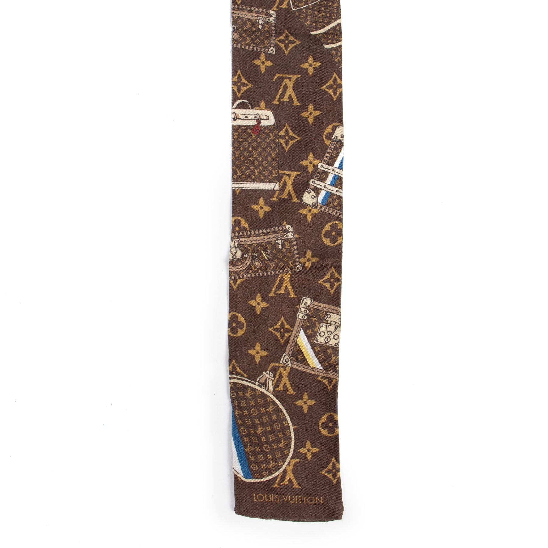 shop safe online Louis Vuitton Silk Trunks Monogram Bandeau