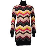 Missoni Multicolor Long Turtleneck Sweater - SIZE IT40. Koop online tweedehands Missoni kleding bij LabelLOV webshop.