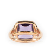 Authentic second hand Hermès Nausicaa Amethyst Rose Gold Ring at Labellov