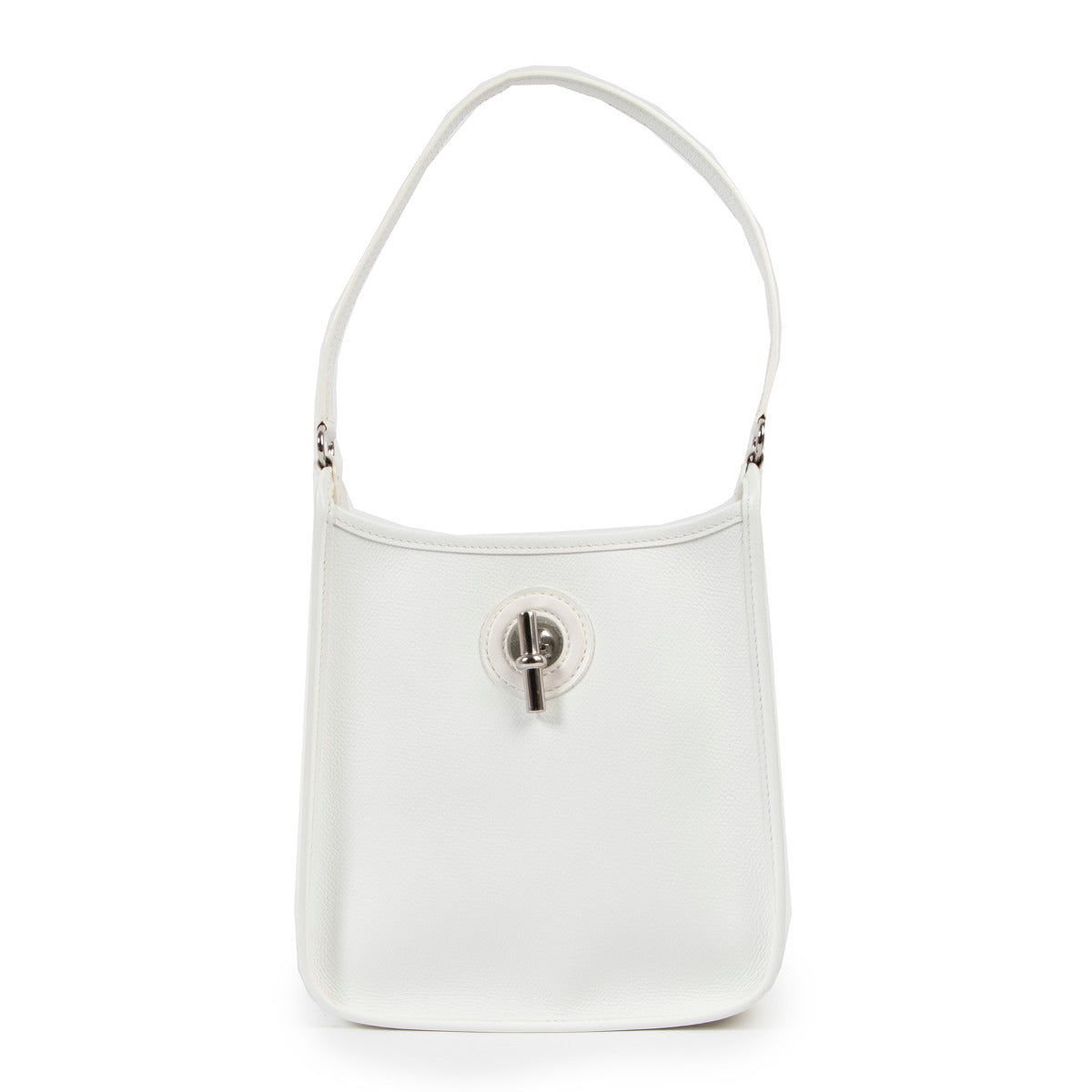 Hermès White Vespa TPM Bag for the best price at Labellov