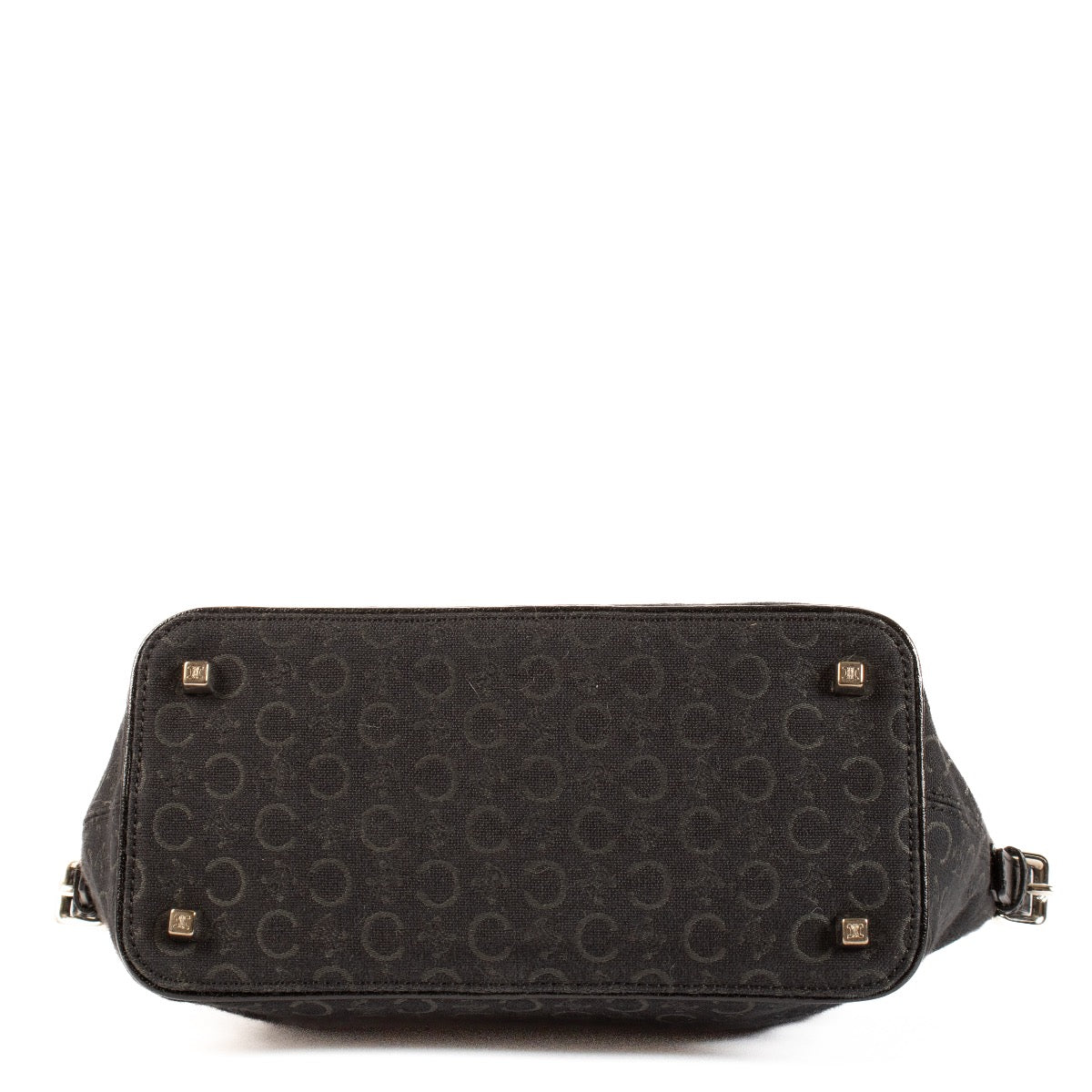 shop 100% authentic second hand Celine Black Triomphe Canvas Baguette Bag on Labellov.com