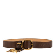 shop 100% authentic second hand Celine Brown Belt With Charm on Labellov.com