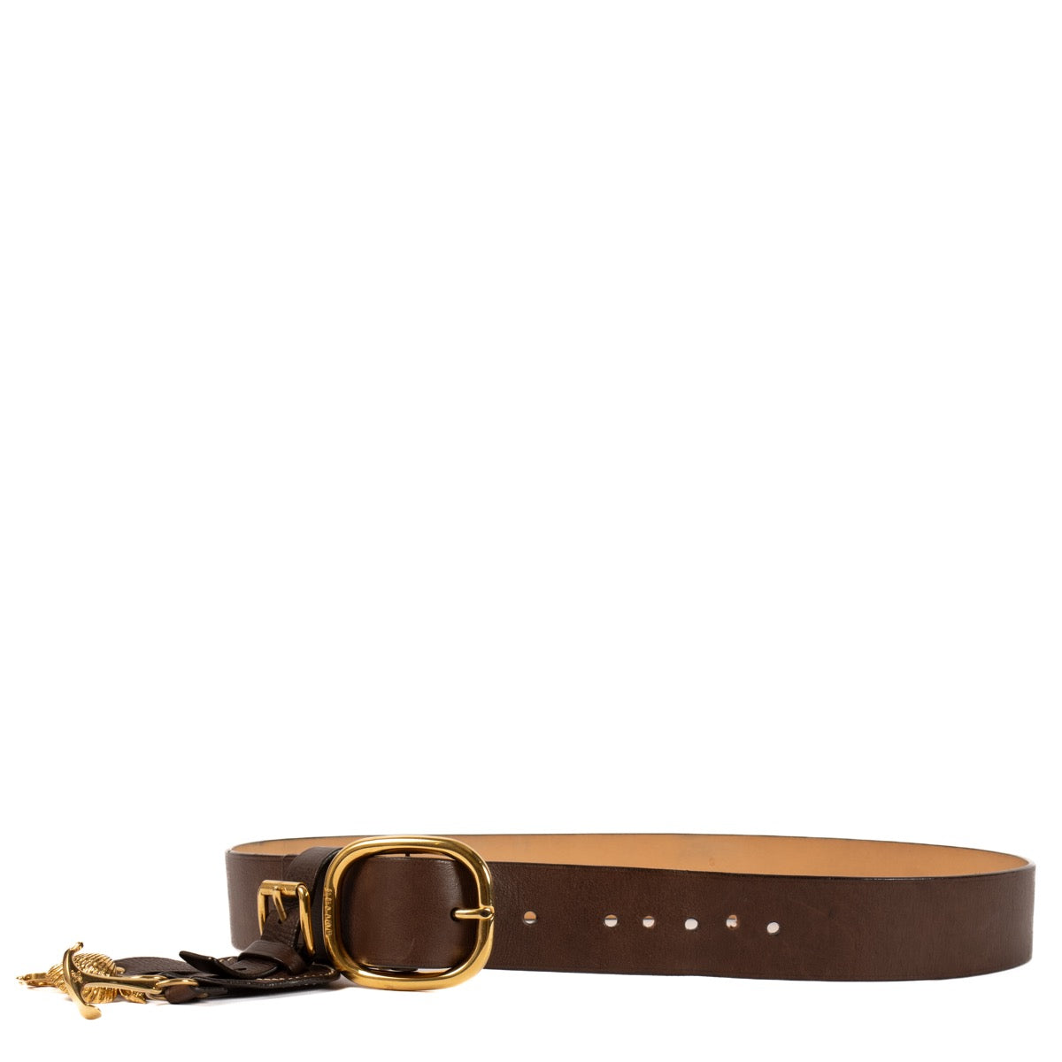 shop 100% authentic second hand Celine Brown Belt With Charm on Labellov.com