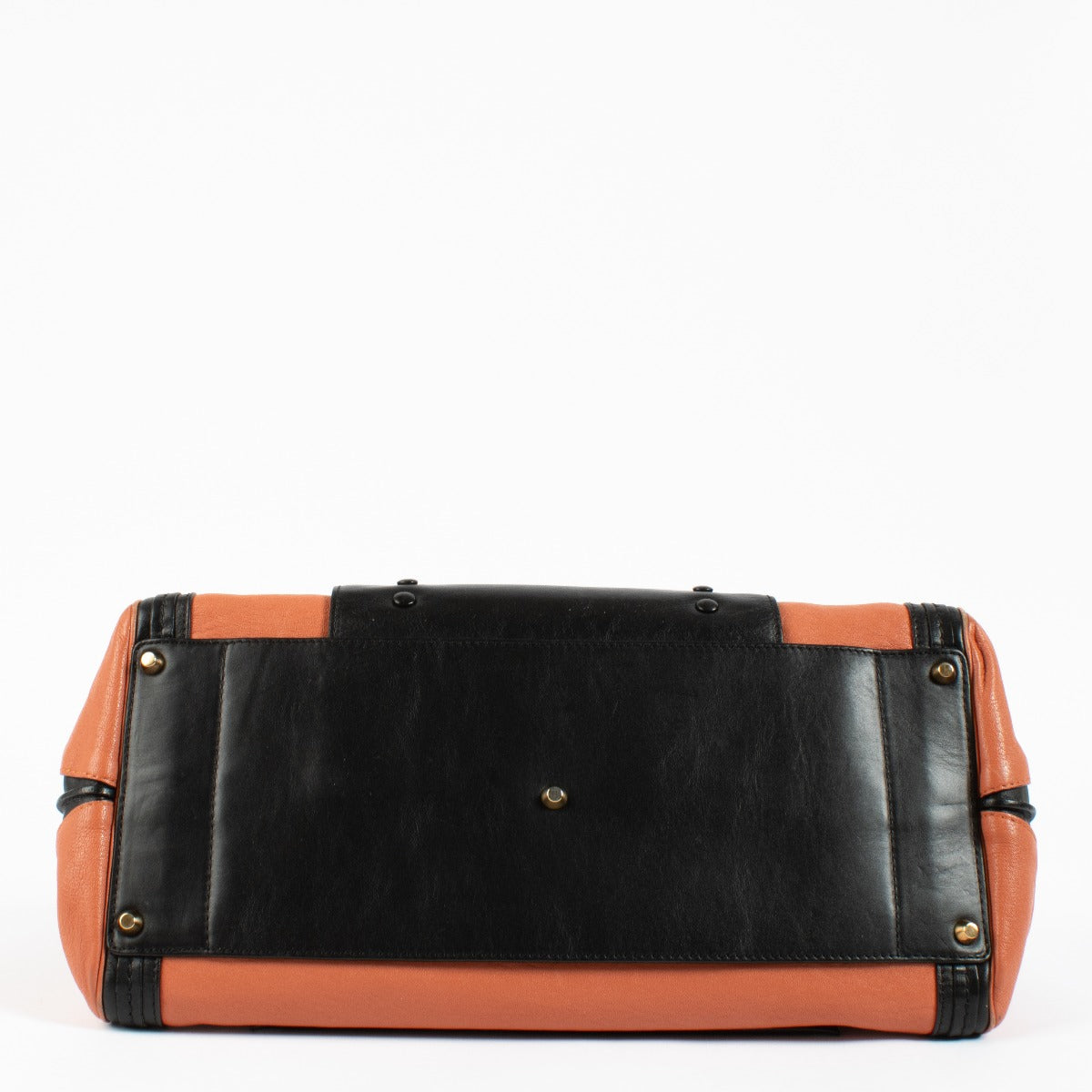 Chloé Salmon/Zwart Geitenleer Medium Alice Satchel