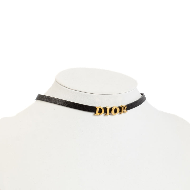 shop 100% authentic second hand Christian Dior Black Necklace on Labellov.com